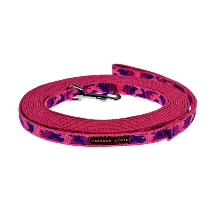 linka treningowa 20mm moro różowa