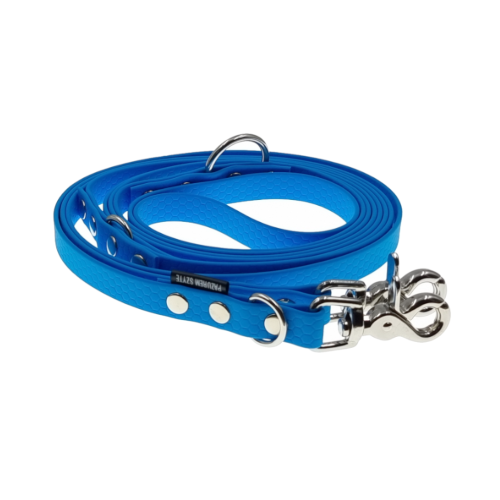 smycz przepinana wodoodporna hexa 16mm niebieska