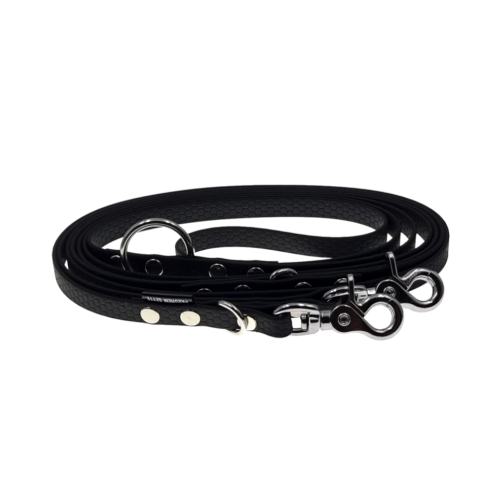 smycz przepinana wodoodporna hexa 13mm czarna