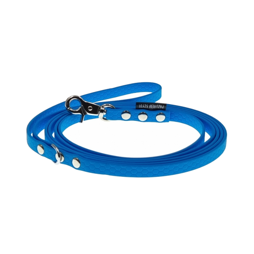 smycz tradycyjna klasyczna miejska hexa 10mm  niebieska