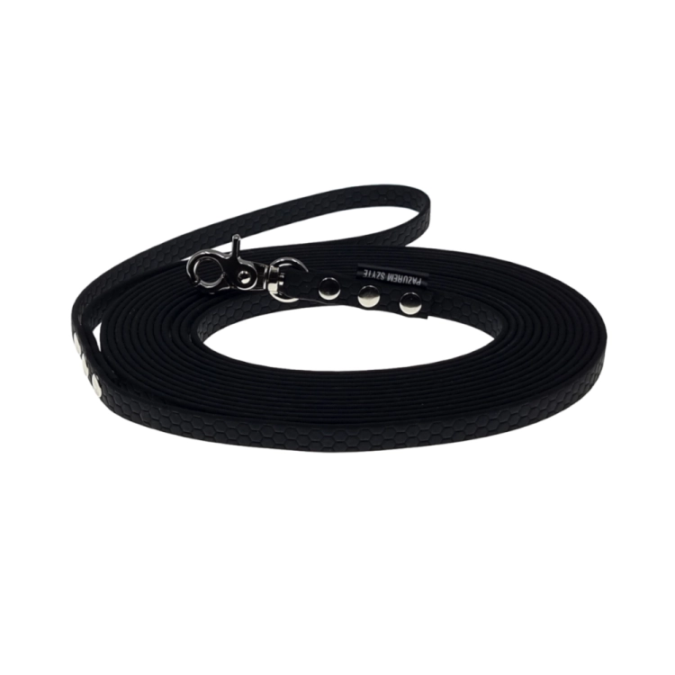 smycz linka treningowa wodoodporna hexa 10mm czarna