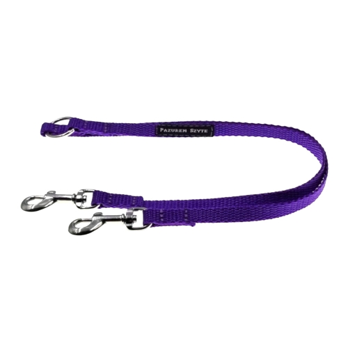 dwójnik rozdzielacz z taśmy polipropylenowej 10mm fioletowy